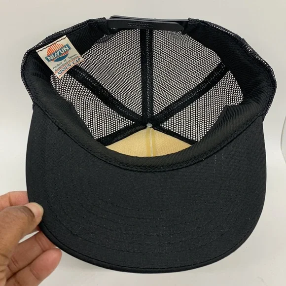 Tony Hawk’s SnapBack Black White Boom Boom Huck Jam Nissun Cap Skater Skateboard - Picture 9 of 12